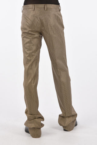 MM14 lurex Houndsthooth motif 1 buttons suit