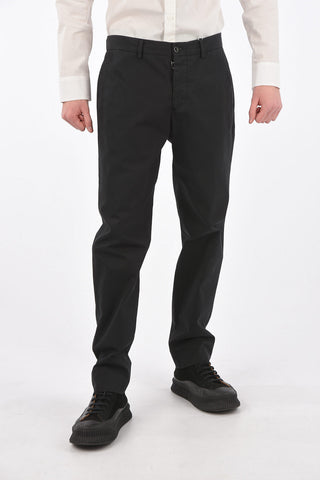 MM14 belt loops cotton trousers