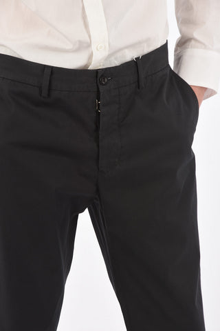 MM14 belt loops cotton trousers