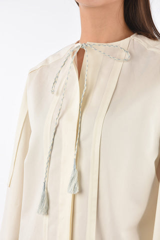 Camicia in Cotone LULL con Maniche Ampie
