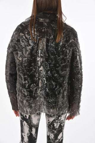 MM0 open front oversized blazer