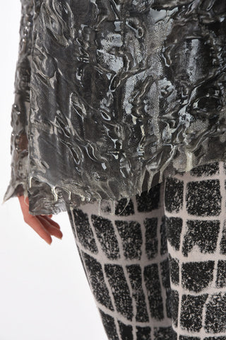 MM0 open front oversized blazer