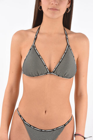 lurex Triangle bikini top
