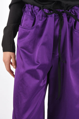 MM6 high waist cropped oversized pants