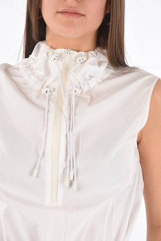 MM1 vestito in cotone senza manica