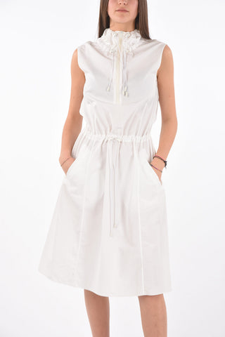 MM1 vestito in cotone senza manica
