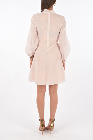 Jacquard Cotton and Silk KNOT Dress