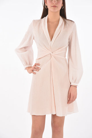 Jacquard Cotton and Silk KNOT Dress