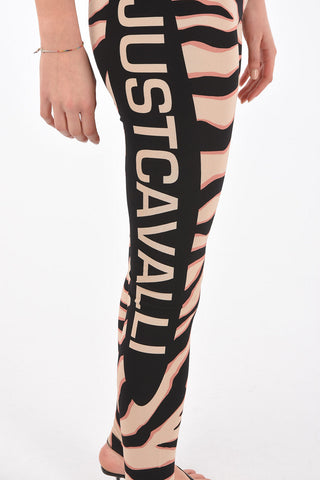 leggings stirrup con coulisse in vita
