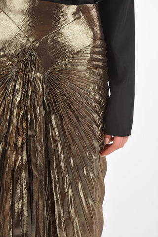 MM0 lurex accordion longette