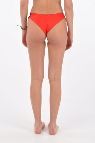 slip bikini con dettaglio zip