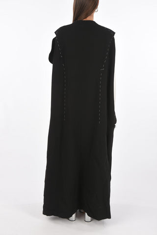 MM0 maxi cappotto doppiopetto in lana vergine