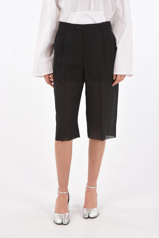 MM0 virgin wool gaucho pants