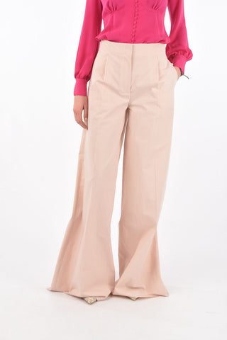 3 Pocket Single-pleated Palazzo Pants