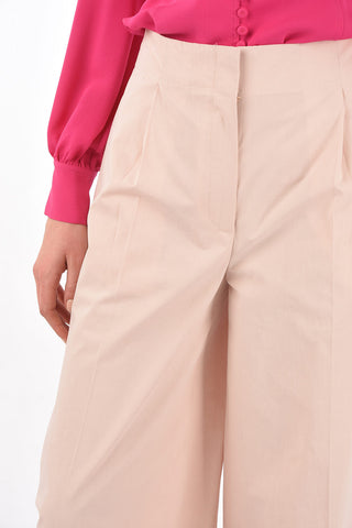3 Pocket Single-pleated Palazzo Pants