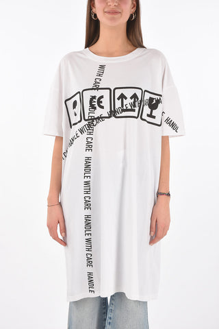 MM0 printed oversized t-shirt