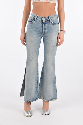 MM1 high waist boot cut jeans