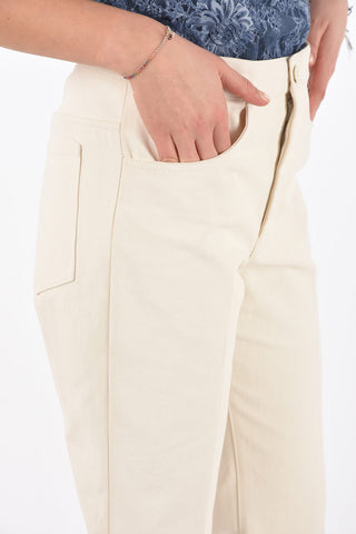 4 Pocket LENHARD Coated Cotton Pants