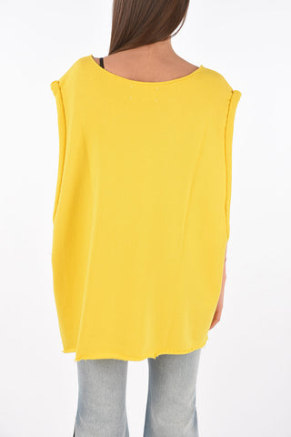 MM0 maxi printed Oversized sweatshirt