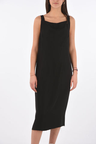 MM0 sleeveless dress with zip closure on the back