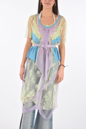 MM0 Lace Dress with Belt
