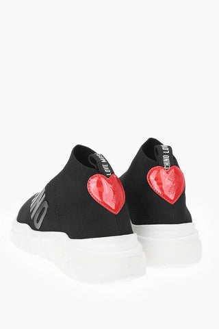 LOVE sock low top sneakers RUNNING35 with embossed logo