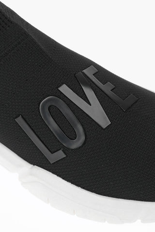 LOVE sock low top sneakers RUNNING35 with embossed logo