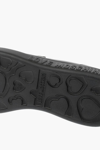 LOVE patent leather loafers