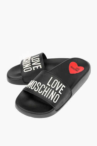 LOVE Rubber Slides with Logo