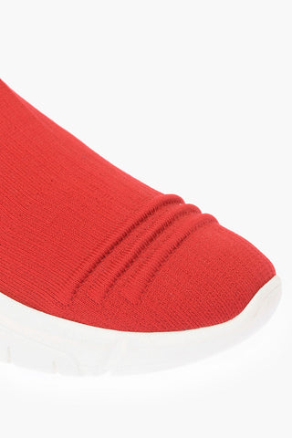 LOVE embossed heart RUNNING35 sock sneakers
