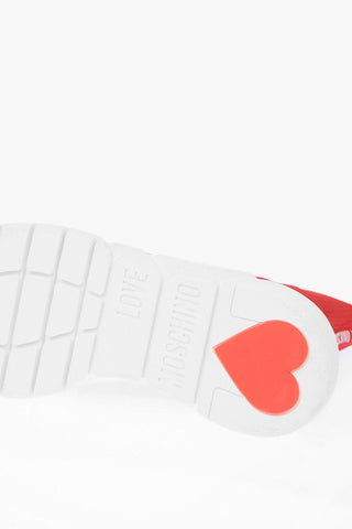 LOVE embossed heart RUNNING35 sock sneakers