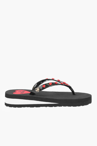 LOVE infradito EVA30 in pvc con cuoricini
