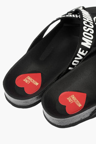 LOVE logoed tape slides