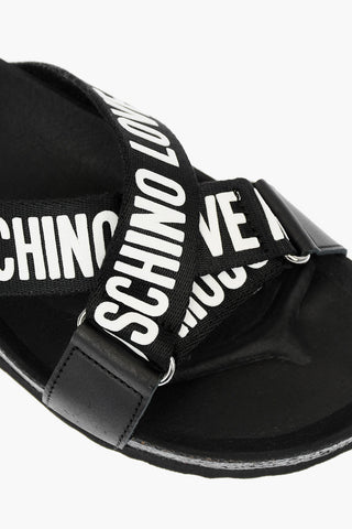 LOVE logoed tape slides