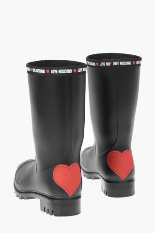 LOVE Stivaletti Wellington in ecopelle