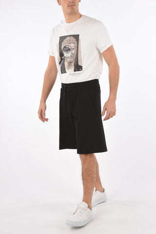oversize fit sweat shorts