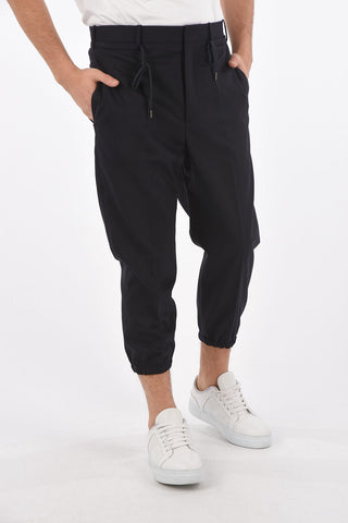 Pantalone Drawstring Dropped Crotch