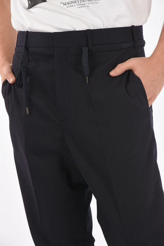 Pantalone Drawstring Dropped Crotch