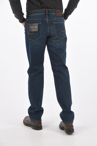 ID LUXURY DENIM Mid Waist 5 Pocket Pants