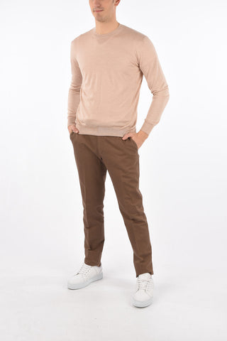 EZ LUXURY silk wool and cashmere sweater
