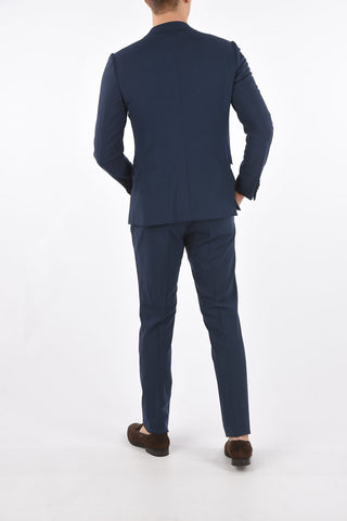 ZZEGNA side vents notch lapel 2-button suit