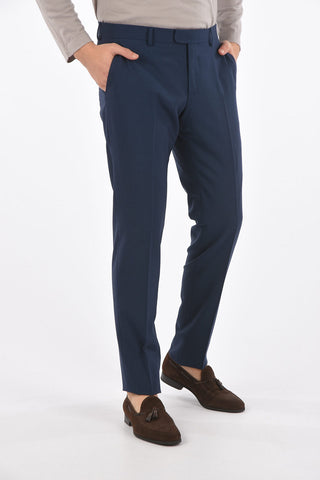 ZZEGNA side vents notch lapel 2-button suit