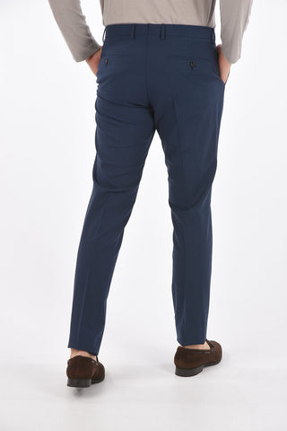 ZZEGNA side vents notch lapel 2-button suit