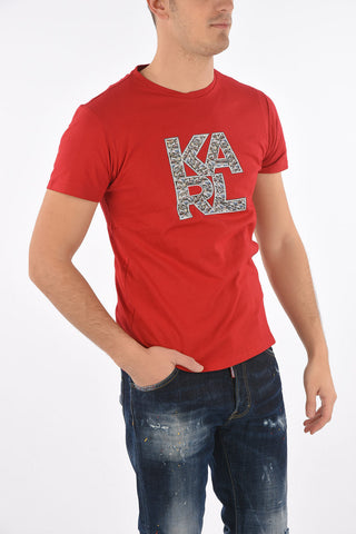 crew-neck LIBRARY t-shirt