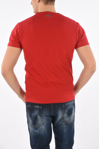 crew-neck LIBRARY t-shirt