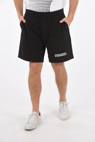 Shorts RELAX FIT in cotone con elastico in vita