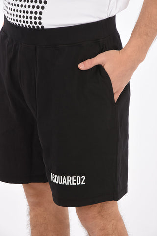 Shorts RELAX FIT in cotone con elastico in vita