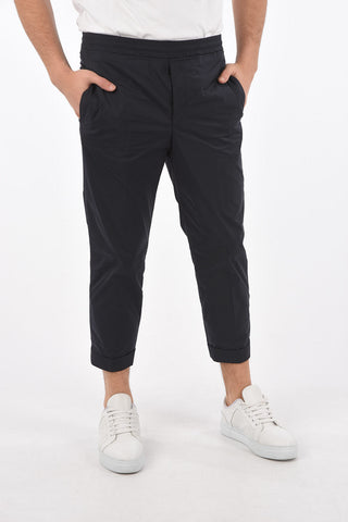 low-rise waist slim fit pants