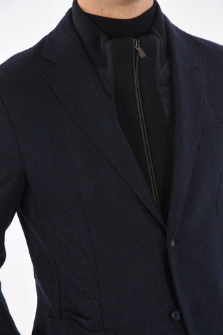 ID Wool IDENTITY Blazer with Detachable Lined