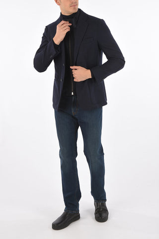 ID Wool IDENTITY Blazer with Detachable Lined